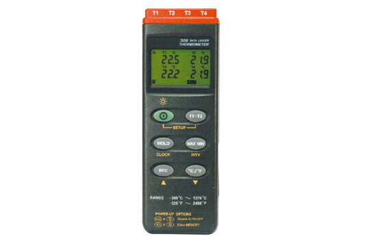 マザーツール (MT) デジタルデータロガ温度計（4点式) MT-309 :p10