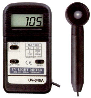 【ポイント5倍】マザーツール (MT) デジタル紫外線強度計 UV-340A