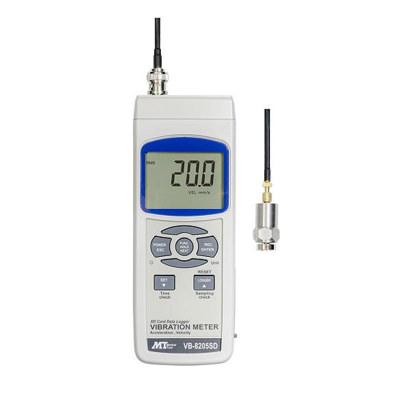 【ポイント5倍】マザーツール データロガーデジタル振動計 VB-8205SD