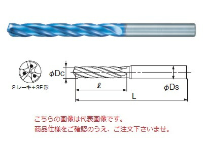 不二越 (ナチ) 超硬ドリル AQDEXOH3F5D0900 (アクアドリル EX オイルホール 3フルート 5D)