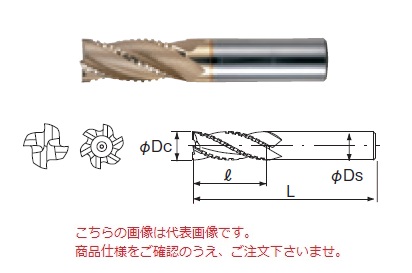 不二越 (ナチ) ハイスエンドミル SGHV14 (SG-FAX ヘビー)｜douguyasan