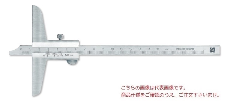 【ポイント10倍】新潟精機 カルマデプスゲージ CDS-100 (007716)