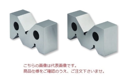 販売日本 新潟精機 鋳鉄製精密Vブロック SVG-75 (150682) (研磨仕様品)