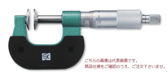 【ポイント10倍】新潟精機 直進式歯厚マイクロメータ MC200-25D (151481)