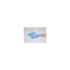 【ケース販売】 エブノ ニトリル極薄手袋 パウダーフリー No.520 ブルー LL 2000枚(100枚×20箱) 《ニトリル手袋》｜douguyasan