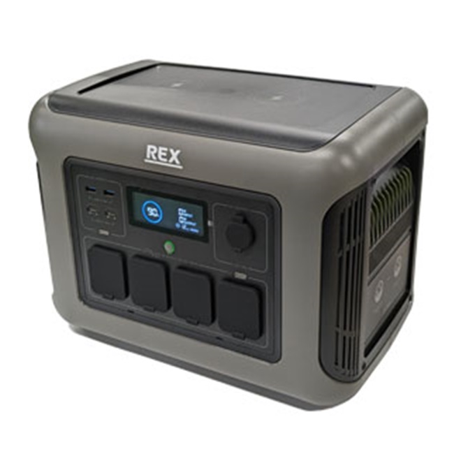 【直送品】 レッキス工業 (REX) ポータブル電源 PB-AR20Pro (410015) | 