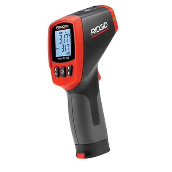 【ポイント5倍】【直送品】 RIDGID(リジッド) 非接触赤外線放射温度計 IR-200 36798