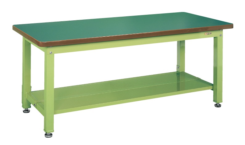 【ポイント10倍】【直送品】 サカエ 重量作業台KWタイプ(中板2枚付) KWF-189T1 (033601) 【大型】