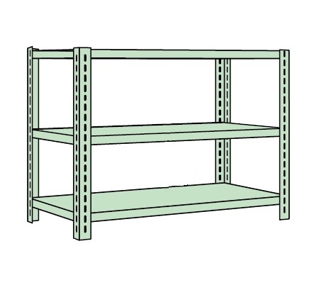 【ポイント10倍】【直送品】 サカエ ボルトレスラック中軽量型（１５０ｋｇ／段・３段タイプ） NB 4313 (180742) 【特大・送料別】 :p10 saka nb 4313:道具屋さん