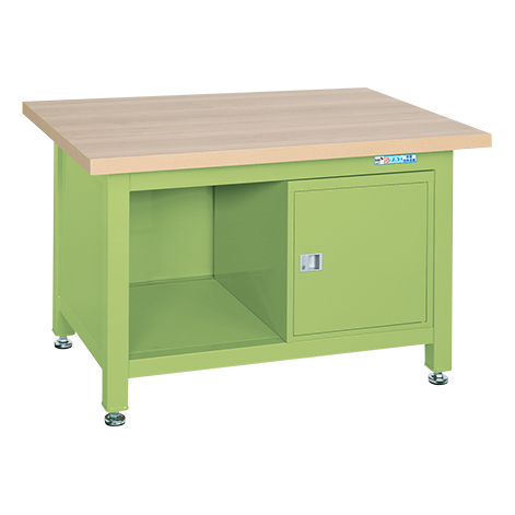 【ポイント5倍】【直送品】 サカエ 超重量作業台Wタイプ(キャビネットW-0N付) WM-2F0B (032739) 【大型】