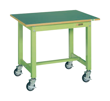 【直送品】 サカエ 中量作業台CBタイプ(移動式) CB-096FEN (034861) 【大型】
