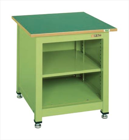 【ポイント5倍】【直送品】 サカエ 一人用作業台KTタイプ(中棚付) KT-102FEN (035612) 【大型】