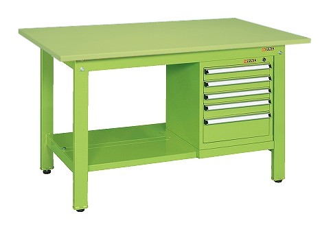 【ポイント10倍】【直送品】 サカエ 軽量作業台KKタイプ(スモールキャビネット付) KK-59SSL5 (041514) 【大型】