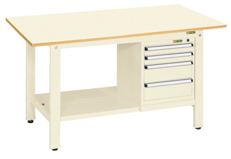 【ポイント10倍】【直送品】 サカエ 軽量作業台KKタイプ(スモールキャビネット付) KK-69PSL4I (041599) 【大型】