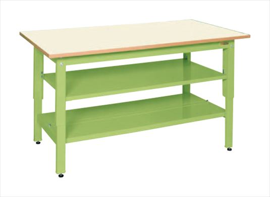 【ポイント10倍】【直送品】 サカエ 軽量立作業台KDタイプ(中板・中棚付) KD-49NIGT2 (044247) 【大型】