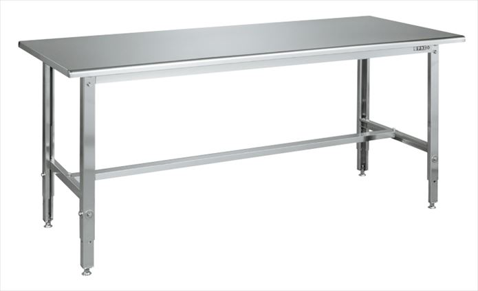【ポイント5倍】【直送品】 サカエ ステンレス高さ調整作業台(天板R付・SUS304) SUT3-096RC (081391) 【大型】