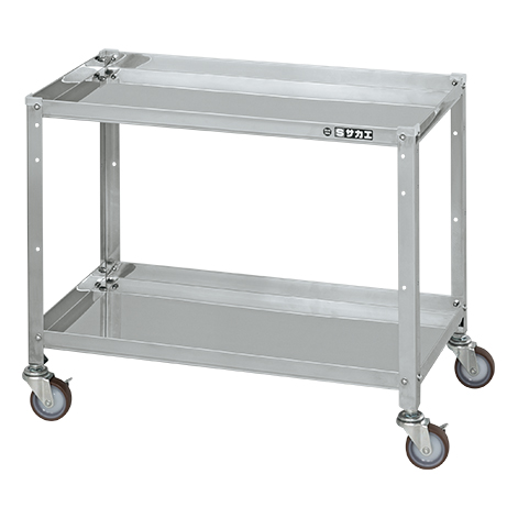 【ポイント10倍】【直送品】 サカエ ステンレススペシャルワゴン(移動式)SUS430 SR4-7462NU (084305) 【大型】