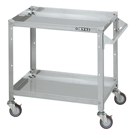 【ポイント5倍】【直送品】 サカエ ステンレススペシャルワゴン(移動式)SUS430 SR4-6462TNU (084308) 【大型】