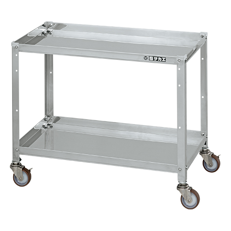 サカエ SAKAE ステンレス 3段ワゴン 移動ワゴン キャスター付き サカエ