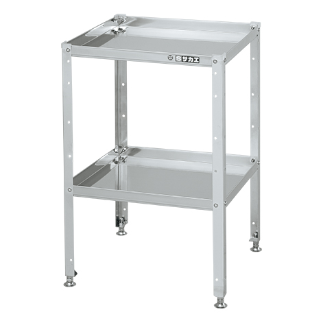 【ポイント10倍】【直送品】 サカエ ステンレススペシャルワゴン(固定式)SUS430 SN4-6072 (084429) 【大型】