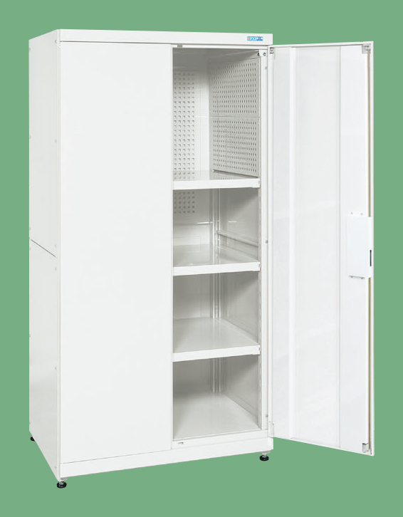 【直送品】 サカエ 保管システム/ニューピットイン(両開扉パンチングパネル付) PNH-9063PHW (143529) 【大型】