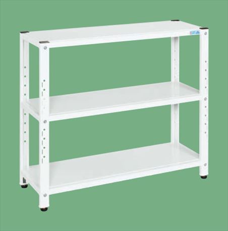 【ポイント5倍】【直送品】 サカエ サカエラック(100KG/段・高さ900MM・3段タイプ) STN2-1290W (171094) 【大型】