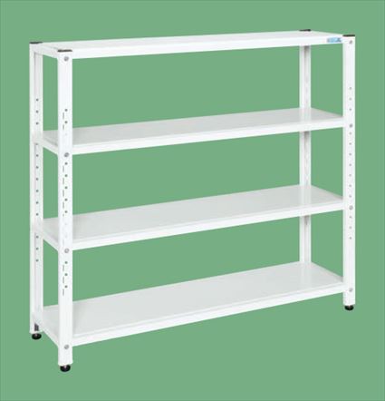 【直送品】 サカエ サカエラック(100KG/段・高さ1200MM・4段タイプ) STN2-1012W (171097) 【大型】