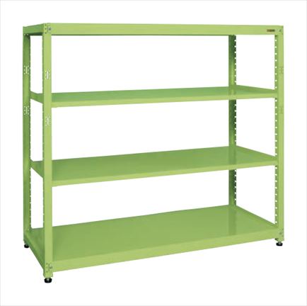 【尖んがり10倍】【直送品】 サカエ RK仕合わせ(単体・首尾一貫した耐荷重：250KG/段・4段印字機) RKN-8784 (171412) 【大型】