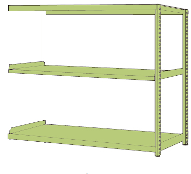 【ポイント5倍】【直送品】 サカエ ＲＫラック（連結・均等耐荷重：２５０ＫＧ／段・３段タイプ） RKN 5723R (171454) 【大型】 :p5 sakae 171454:道具屋さん