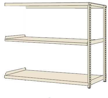 【ポイント5倍】【直送品】 サカエ ＲＫラック（連結・均等耐荷重：２５０ＫＧ／段・３段タイプ） RKN 5723RI (171490) 【大型】 :p5 sakae 171490:道具屋さん