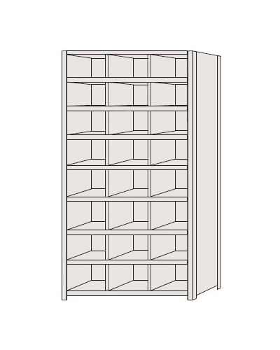 【ポイント10倍】【直送品】 サカエ 区分棚 NCAM110 308 (184126) 【特大・送料別】 :p10 sakae 184126:道具屋さん