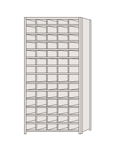 【ポイント5倍】【直送品】 サカエ 区分棚 NCAM111-514 (184153) 【特大・送料別】