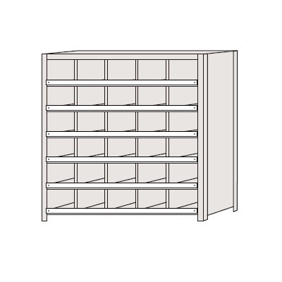 【ポイント5倍】【直送品】 サカエ 区分棚 NCCM711 506 (184175) 【特大・送料別】 :p5 sakae 184175:道具屋さん