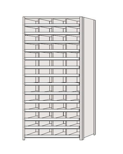 【尖んがり5倍】【直送品】 サカエ カテゴリー化棚 NCCM111-414 (184197) 【特大・貨物輸送別】 ラック、シェルフ、本棚-家具、インテリア-スチールラック
