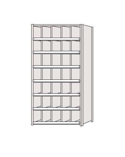 【ポイント10倍】【直送品】 サカエ 区分棚 NCCM111-507 (184199) 【特大・送料別】