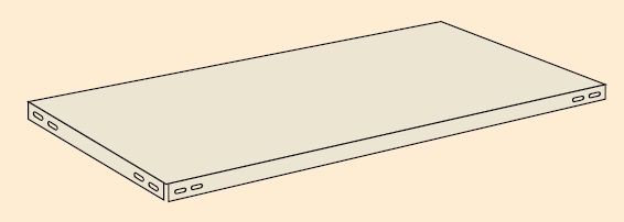 【ポイント5倍】【直送品】 サカエ 中量キャスターラックMKW型用オプション棚板セット MKW0975N (187082) 【特大・送料別】