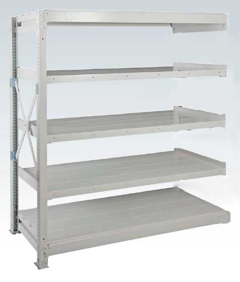 【ポイント5倍】【直送品】 サカエ 重量棚NR型(1000KG/段・連結・H2110MM・5段) NR-2545R (189220) 【特大・送料別】
