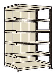 【ポイント5倍】【直送品】 サカエ 中軽量棚ＰＭＬＷ型パネル付（２５０ｋｇ／段・連結・６段） PMLW 2156R (197375) 【特大・送料別】 :p5 sakae 197375:道具屋さん