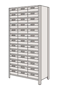 【ポイント5倍】【直送品】 サカエ 物品棚LEK型樹脂ボックス LEK2114-39T (204293) 【特大・送料別】