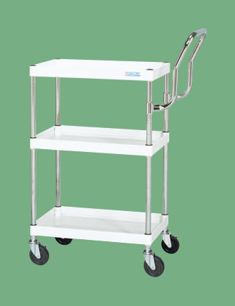 【ポイント5倍】【直送品】 サカエ CSパールワゴン(中量・ハイタイプ取手) CSP-6083HTW (329024) 【大型】