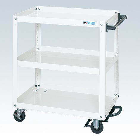 【直送品】 サカエ スーパーワゴン(プレート式キャスタータイプ) SAP-75883BRRW (342097) 【大型】