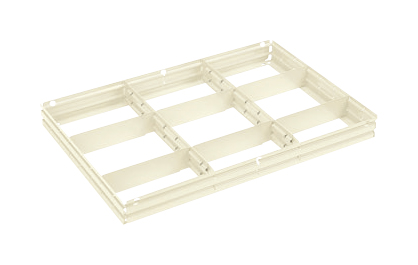 【ポイント5倍】【直送品】 サカエ CSパールワゴン用キャビネット仕切り CSP-75ASKI (521612) 【送料別】