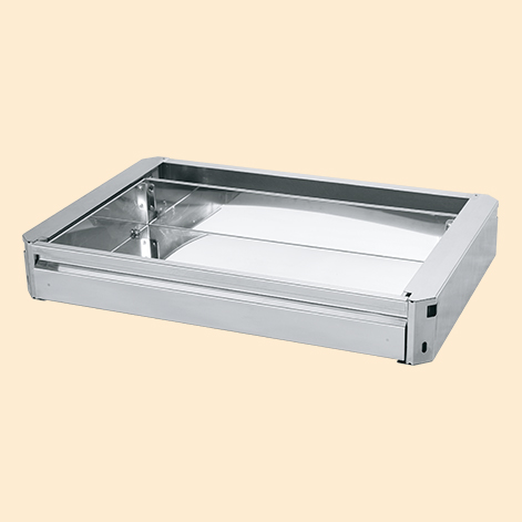 【ポイント10倍】【直送品】 サカエ ステンレススーパーワゴン用オプション引出し SA3-7550A (585632)