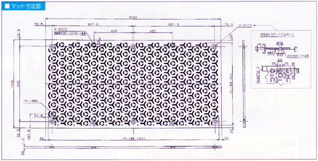 ポイント5倍】【直送品】 篠田ゴム ヘビーマットII 20mm×1m×2m 【大型