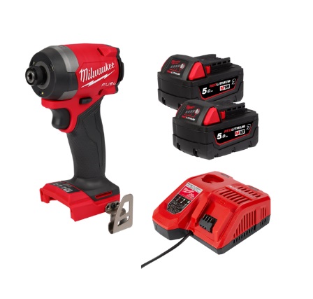 �y�|�C���g5�{�z�y�����i�z �y���ʌ�������z �~���E�H�[�L�[ M18FUEL�C���p�N�g�h���C�o�[5.0AH×2�L�b�g M18FID3-502XJP �y�l��z���s�z