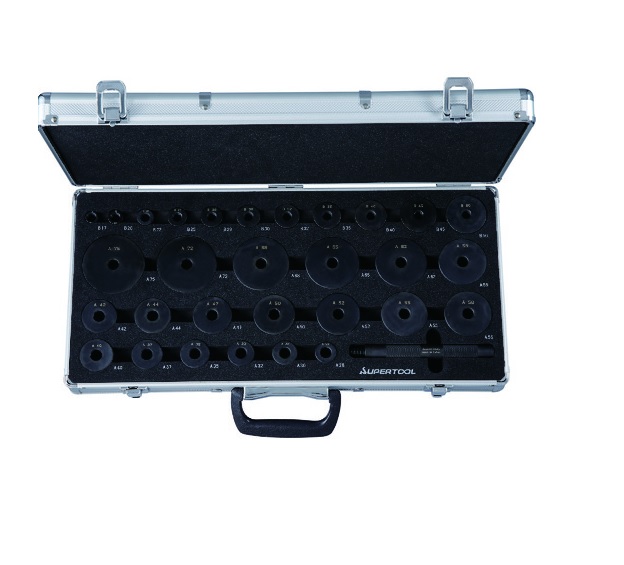 【ポイント5倍】【直送品】 スーパーツール ベアリング挿入工具セット BI75S