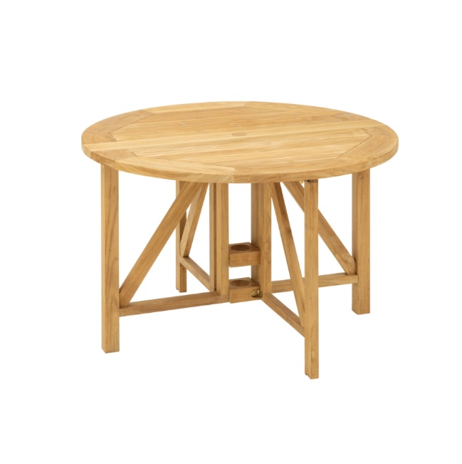 【ポイント10倍】【直送品】 タカショー イスタナ ラウンドゲートレッグテーブル 110 IST-12T (27300300) 【大型】