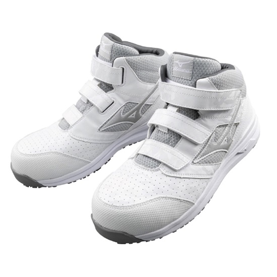 直販卸売り イチネンTASCO 安全作業靴 (ALMIGHTYLSII21M ホワイト