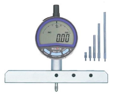【ポイント5倍】テクロック (TECLOCK) デジタルデプスゲージ DMD 293A (標準型) :p5 teku dmd 293a:道具屋さん