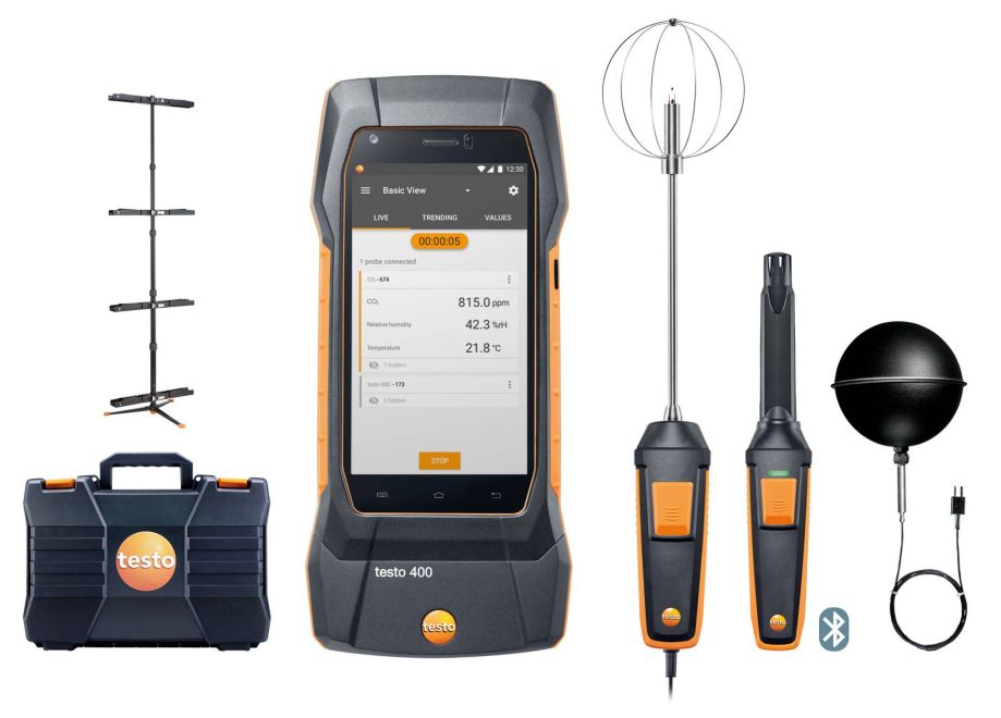 �y�|�C���g10�{�z�y�����i�z �e�X�g�[ (testo) ���j�o�[�T�����v���� testo400 PMV�Z�b�g (0563 0401)